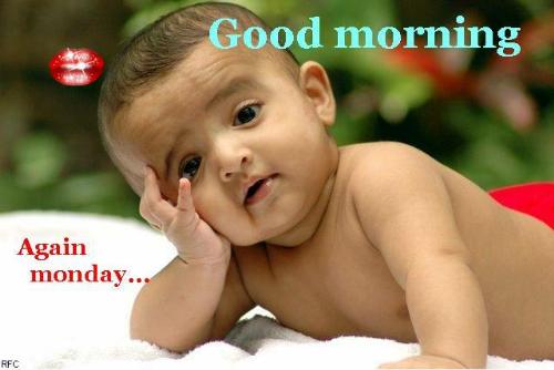baby - good morning