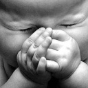 baby - praying baby