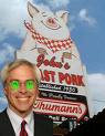pork - I actually do not eat pork. The picture shows a restaurant where they earned a lot of money from serving foods with pork.