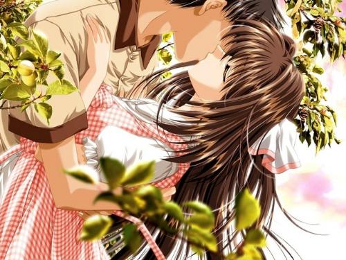 kiss - kissing