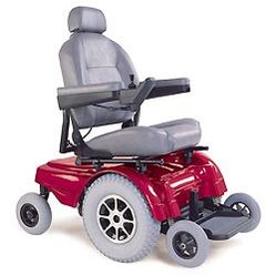 Pride Jazzy Motorized Wheelchair - This is the Wheelchair I use on a daily basis.