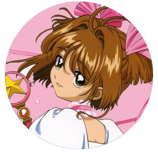 sakura - she is sakura from the anime called 'cardcaptors '