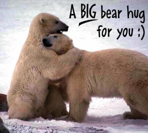 Hugs and kisses - The sudden spurts of emotions.