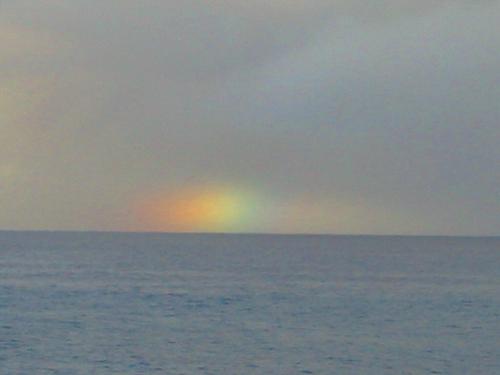 Rainbow at the Sea - Rainbow far far away at the Sea