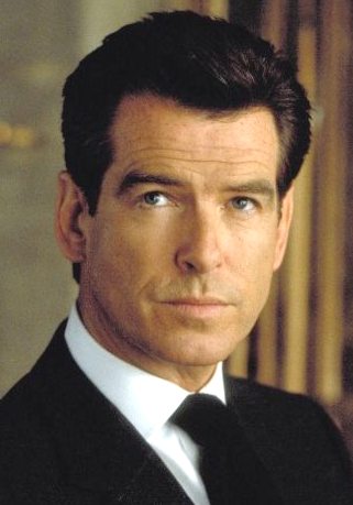 pierse brosnan - He perfectly suits jamesbond character..
