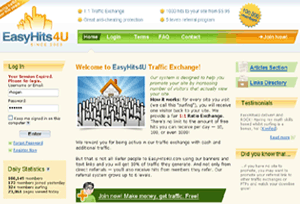 A Traffic Exchange - A Traffic Exchange boosts earnings.