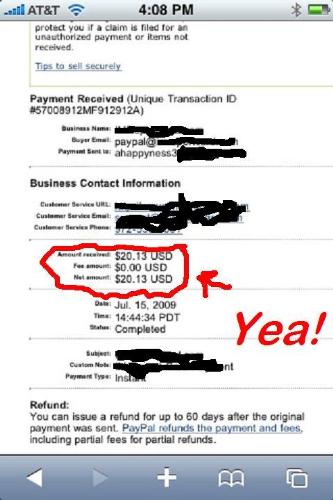 paypal statement - paypal, payout yesterday for 20.13