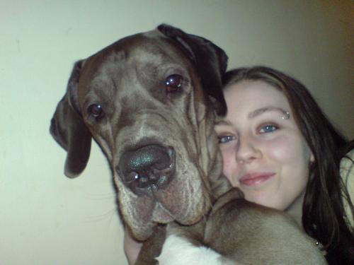 Juno and I - me and me dog!=)