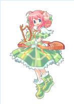 Trickster Bard - This is the Bard from Trickster Online, the 2nd job advancement of the Sheep class Librarian.