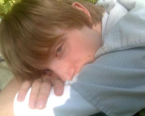 me - me being a bum taking a nap.