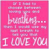 i love u - read this, its really good.