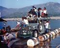 Abra river - This is how people transport to other side of the river. No bridge to connect in many areas of the Province of Abra