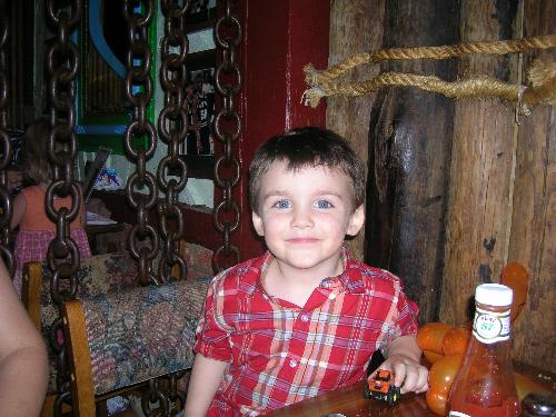 My now 5 year old son, Sebasitian at age 3. - Sebasitian's 3 year old birthday party... Now 5, his birthday is July 12!.... Living with his grandparents away from me, I show this picture while I miss him...