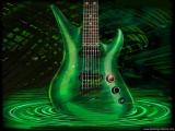 Guitar - Green Guitar