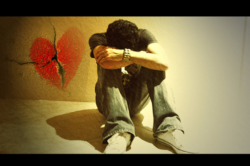 heart broken  - this nice photo