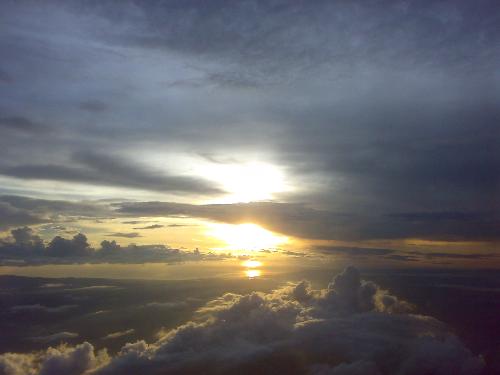 rocky mountain high - clouds above the sky