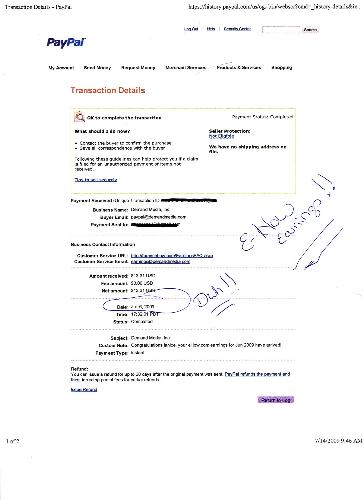 E-HOW'S 2nd Payment I earned!! AWESOME! - My second payment from E-HOW! LOVE IT!!
