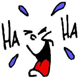 laugh - laughing out so loud can wash away your problems. though problems won't be gone forever but laughing can make you feel better...