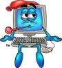 Computer - I hope my computer never gets sick.