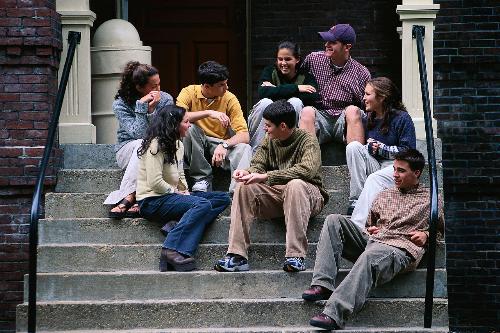students - a group of students