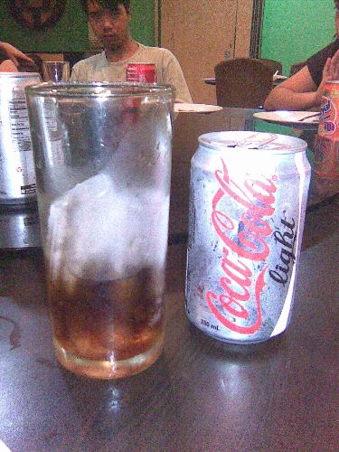 I never had it for a day - This is diet Coke