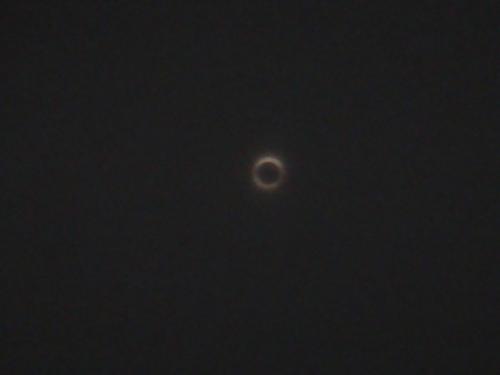 solar eclipse - this photo is taken by myself.