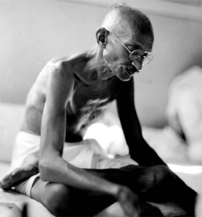 Gandhi - A picture of Gandhi.