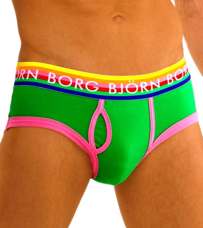 Green men's briefs - underwear to show what I'm talking about in a discussion