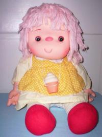 Ice Cream Doll - This is a Ice cream doll, I had one that was in a blue and pink dress with a hat.