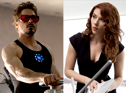 im2 - RDJ and Scarjo in Iron Man 2