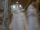 Ghostly Apparitions - A picture of ghostly images in The Vatican.