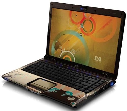 hp notebook - This is the image for hp entertainment notebook. This is dv4 series. This looks nice.