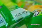 Expiry date - This photo shows the expiry date on a bag of snack.