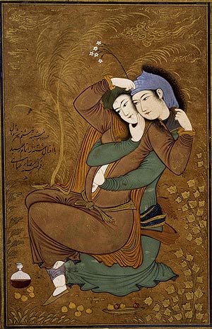 tantric love - depiction of a Kama Sutra love