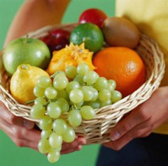 Healthy Basket - A basket filled with healthy fruits and vegetables
