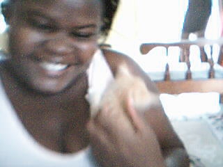 ginger and i - just getting to know each other
