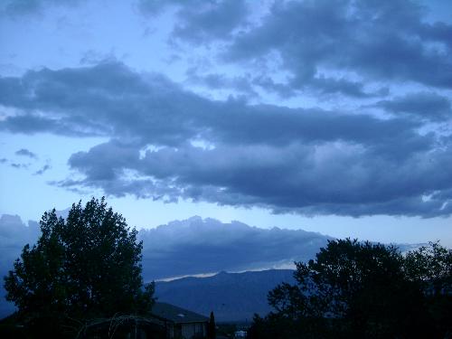 Twilight Time - Just a picture taken at twilight time in New Mexico