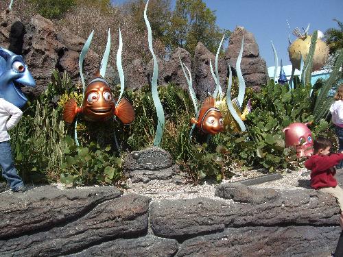 Finding Nemo - The entrance to the Nemo attraction at Epcot
