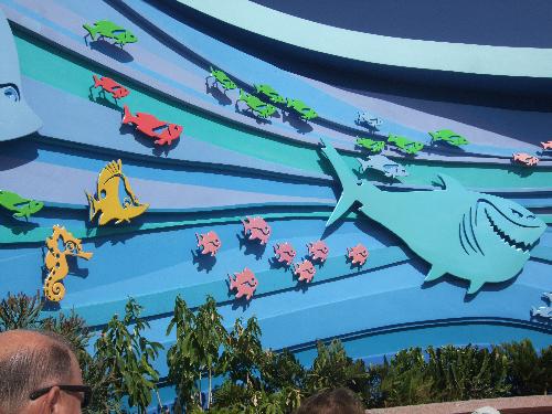 Finding Nemo - The entrance area to the finding Nemo attraction in Epcot