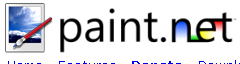 Paint.net Free Software. - Paint.net image logo.