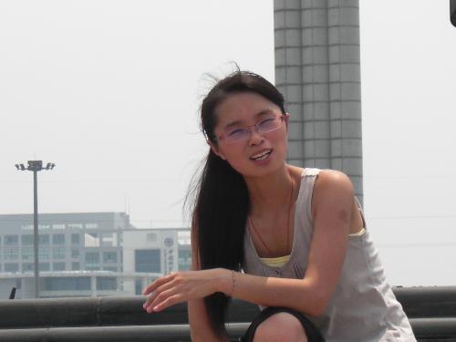 My girl  - I like this photo because it is taken in my colleage campus.In college campus I was happy and relaxed.I enjoy my colleage life!