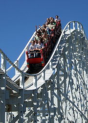 Roller Coaster - I get sick taking a ride in a rol - going to a park with different kinds of roller coasters is not my dream of fun.