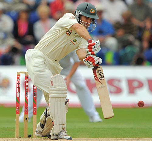 katich - Simon katich playing a lovely shot