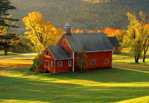 house by the farm - a beautiful scene about a house at the farm