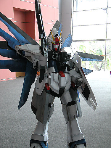 gundam - robots with gundamium metal