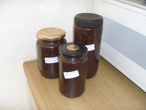 Plum Chutney - My first ever plum chutney.