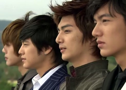 bof - boys over flowers leading men