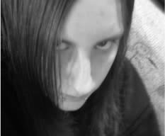 trying to be evil - i was trying to be evil but after this photo was taken i bursted out laughing