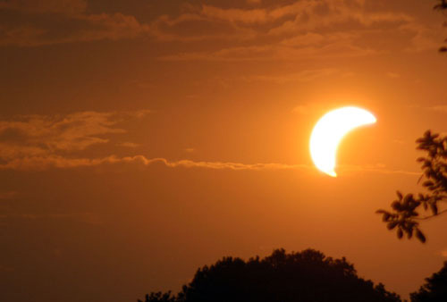 another hook eclipse - the fifth scene of solar eclispe