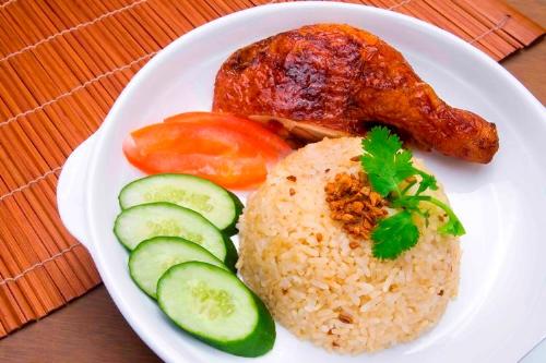 chicken - chicken rice